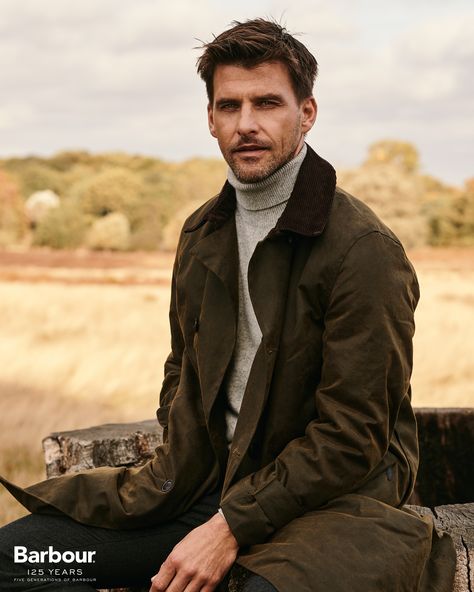 Barbour Beacon Sports Jacket, Mens Barbour Jacket Outfit, Barbour Jacket Mens Outfit, Barbour Jacket Outfit, Barbour Jacket Mens, Johannes Huebl, Better Men, Style Transformation, Wax Jacket