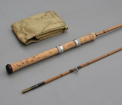 A Carter & Co " The Mayfair" 7' - 0" Split Cane Spinning Rod Custom Fishing Rods Design, Surf Fishing Rods, Bamboo Fishing Pole, Antique Fishing Rod, Bamboo Fishing Rod, Bamboo Fly Rod, Spinning Rods, Fly Rods, Spinning