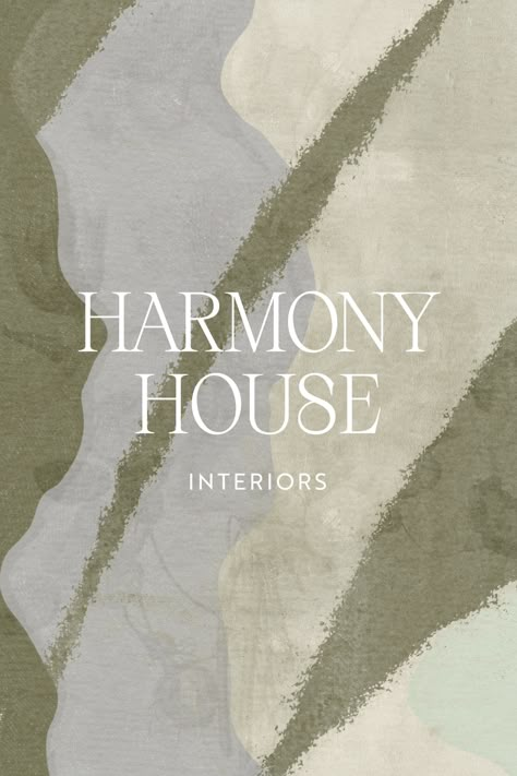 Introducing Harmony House Interiors, my latest passion project born from The Textures Course Creative Challenge. Embodying Georgia's (the Interior Designer) sophisticated design style and warm personality, this high-end yet welcoming brand leaves a lasting impression using hand-drawn textures and bespoke typography to add depth and an artistic look and feel. #brandidentity #interiordesignlogo #logoinspiration #interiordesignerbranding #texturedesign #textures Textured Branding, Bespoke Typography, Interior Decor Logo, Interior Design Logos, Brand Textures, Botanical Branding, Wm Logo, Interior Design Branding, Wellness Branding