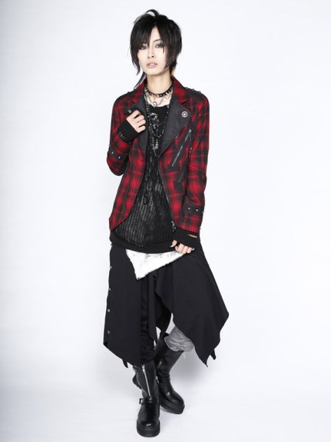 Japanese Fashion Vkei, Japanese Alternative Fashion Men, Vkei Clothing, Visual Kei Fashion Men, Japanese Goth Fashion, Japanese Punk Fashion, Vkei Fashion, Visual Kei Fashion, H Naoto