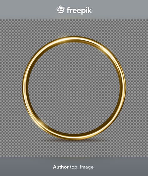 Gold Circle Frame Logo, Artist Logos, Banner Template Photoshop, Ring Vector, Gold Circle Ring, Gold Circle Frames, Gold And Black Background, 2024 Logo, Ring Logo