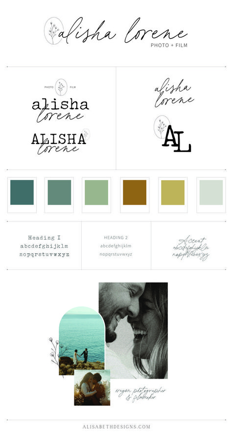 Photographer Branding Design, Wedding Brand, Font Ideas, Boho Brand, Color Board, Photographer Website, Web Design Studio, Branding Website Design, Logo Creation