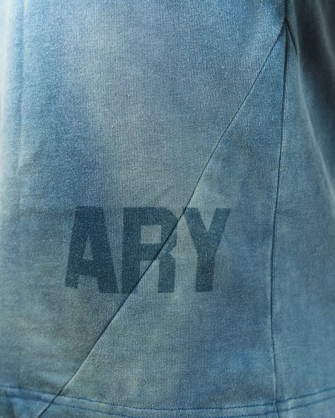 Clothing Artwork, Apparel Design Inspiration, Oversized Jersey, Visionary Fashion, Blue Panels, Gym Clothing, Charcoal Black, Apparel Design, Acid Wash