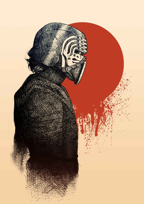 Star Wars Canvas Art, Star Wars Painting, Anakin Vader, Knights Of Ren, Star Wars Kylo Ren, Star Wars Drawings, Star Wars Wallpaper, Star Wars Artwork, Star Wars Fan Art