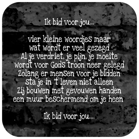 Ik bid voor jou... een muur van gebed  ♥ ℳ ♥ Everyday Prayers, Like Quotes, Women Of Faith, Prayer Board, Faith Hope Love, Faith Hope, Christian Faith, Quotes About God, God Is Good