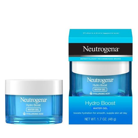 Neutrogena Hydro Boost Hydrating Water Gel Face Moisturizer With Hyaluronic Acid - 1.7 Fl Oz : Target Moisturizer Neutrogena, Neutrogena Products, Skin Care Routine Products, Water Gel Moisturizer, Gel Face Moisturizer, Hyaluronic Acid Moisturizer, Facial Gel, Hydro Boost, Neutrogena Hydro Boost