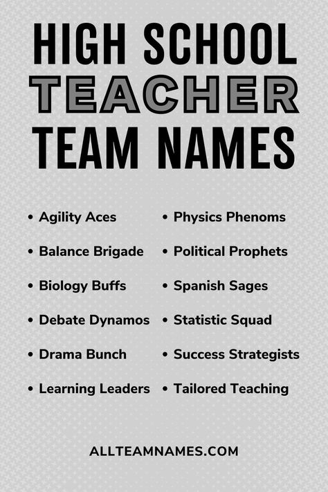 high school teacher names list High School Names Ideas For Stories, High School Name Ideas, School Names Ideas, Random Story, Group Names Ideas, Group Names, Teacher Awards, Tuition Classes, School Culture