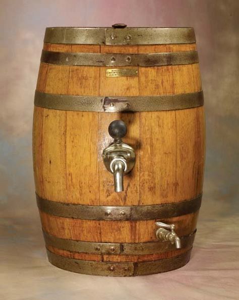 Beer Barrel for Wedding Guests... is this something we could hire for a 'help yourself bar'? Wine Barrel Kegerator, Medieval Merchant, Beer Station, Environment Modeling, Beer Taps Design, Custom Beer Tap Handles, Wedding Beer, Vintage Crates, Beer Growler