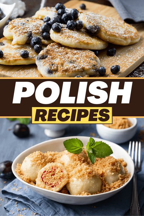 Hulushski Recipe, Easy Polish Recipes, Polish Food Traditional, Haluski Recipe, Polish Sausage Recipes, International Meals, Polish Foods, Czech Food, Polish Desserts