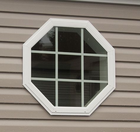 Octagon Window | Commodore of Pennsylvania Hexagon Window, Octagon Window, Porch Awning, Awning Windows, Porch Windows, Shaped Windows, Crank Windows, Garage Office, Rhombus Shape