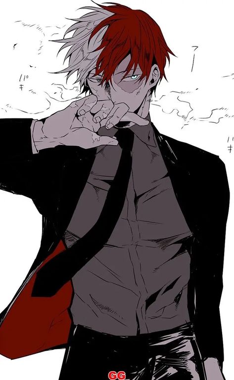 Todoroki Fanart, Shouto Todoroki, Icy Hot, Todoroki Shouto, Hero Wallpaper, Anime Heaven, Anime Boyfriend, Hero Academia Characters