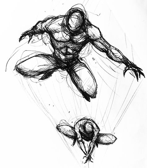 ‪#animation #sketch #dynamic #poses #leap #sketchbook #gesture #mikephillipsart #pose #keyframes 202/365 #pose #landing #artist #keyframes‬ Dynamic Action Poses Reference Drawing, Leaping Pose, Jumping Drawing Reference Action Poses, Landing Pose Reference, Dynamic Action Poses, Landing Pose, Superhero Jump Pose, Parkour Poses Drawing, Dynamic Parkour Poses