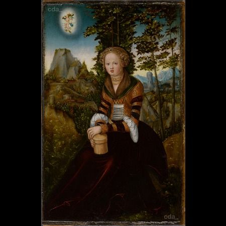 Cranach The Elder, German Clothing, Lucas Cranach, Mary Magdalene, Basel, A Tree, Photographic Prints, Find Art, Framed Artwork