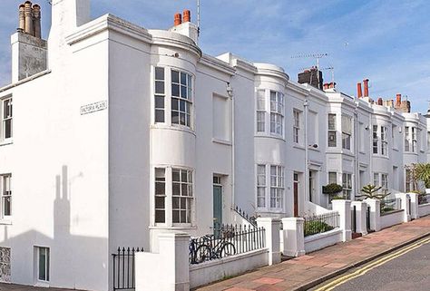 Brighton UK town houses Regency Architecture, Brighton Townhouse, Seaside Shops, Disposable Income, Brighton Houses, Town Houses, Brighton Uk, House Exteriors, Brighton And Hove