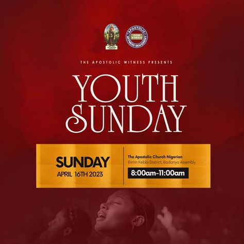 Youth Program Flyer Design, Youth Service Flyer, Youth Sunday Service, Doctor Background, Ancient Paper, Graphic Design Letters, Christian Graphic Design, Graduation Poster, Church Media Design