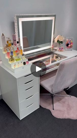 Ikea Komplement Makeup, Ikea Makeup, Alex Drawers, Pull Out Shelf, Ikea Komplement, Ikea Vanity, Perfume Stand, Ikea Alex Drawers, Alex Drawer