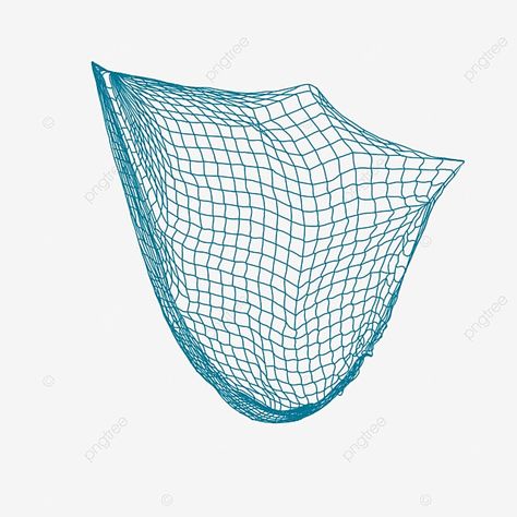 Fishing Net Drawing, Fishing Net Illustration, Fishing Net Decoration, Net Drawing, Fish Net Decor, Cartoon Net, Water Fashion, Line Png, Net Fishing