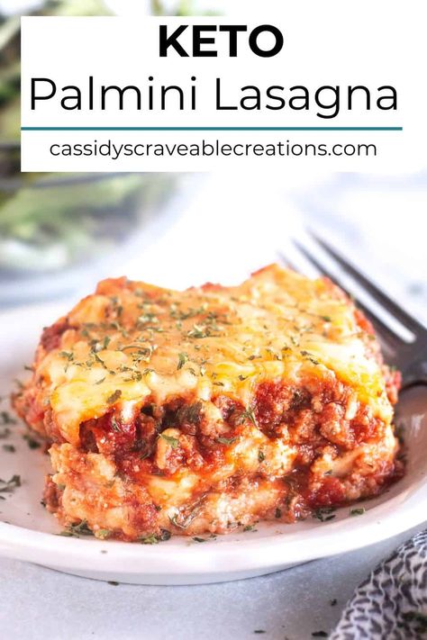 This Keto Palmini Lasagna is the real deal and the ultimate Italian comfort food! It features low-carb palmini lasagna noodles layered with a delicious meat sauce and has all the cheesy flavors you've come to love in a lasagna. Palmini Lasagna, Palmini Noodles, Thm Dinner, Dairy Free Appetizers, Low Carb Meats, High Fat Low Carb Recipes, Keto Lasagna, Healthy Dinner Options, Italian Comfort Food