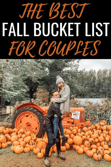 Fall Bucket List For Couples, Things To Do With Your Boyfriend, Couples Things To Do, Halloween Date, Date Ideas For New Couples, Herbst Bucket List, Date Activities, Romantic Date Night Ideas, Fall Dates