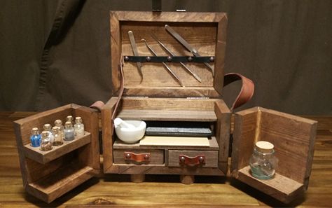 Witch Room, Apothecary Cabinet, Spice Cabinet, Desktop Organization, Tool Organization, Custom Boxes, Box Design, Apothecary, Wooden Boxes