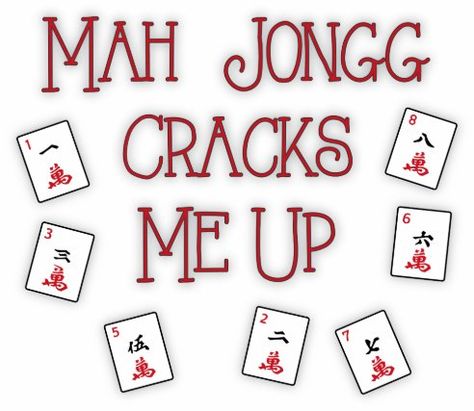 Diy Mahjong Gifts, Mah Jongg Party Ideas, Mah Jongg Gifts, Mahjong Tiles Printables, Mahjong Quotes, Mahjong Illustration, Mahjong Gifts, Mahjong Party, Mahjong Online