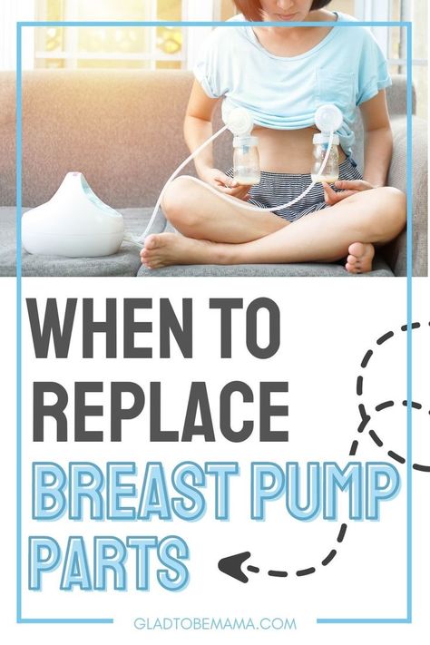 There is a lot to know about your breast pump, from learning how to assemble it to making sure it’s properly cleaned after each use. It’s also crucial to know when to replace your breast pump parts! Many moms aren’t aware of the need to replace pump parts, but it’s vital for keeping your breast pump working efficiently. In this article, you’ll learn everything you need to know about replacing your breast pump parts. #breastpumping #breastpumpparts #pumpingtips #medela #spectra Breastfeeding Latch, Breastfeeding Snacks, Pumping Schedule, Exclusively Pumping, Increase Milk Supply, Breastfeeding Diet, Breastfeeding And Pumping, Baby Advice, Breast Pump