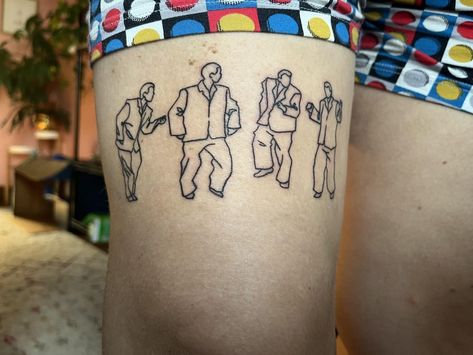 David Byrne Tattoo, Talking Heads Tattoo, Sick Makeup, Tongue Tattoo, Patchwork Tattoos, Dice Tattoo, Leaving Las Vegas, David Byrne, Identity Crisis