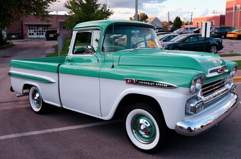 59 Chevy Apache | 1959 Chevrolet Apache Pickup. Processed us… | Flickr Surf Truck, Dodge 300, Best Pickup Truck, Chevy Trucks Older, Chevy Apache, Chevrolet Apache, Classic Cars Chevy, Vintage Pickup, Vintage Pickup Trucks