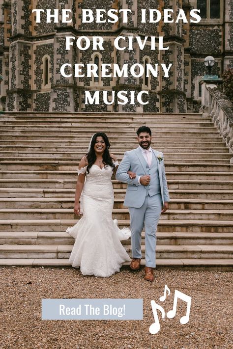 Civil ceremonies mean there's a whole world of musical options! 😍 But how to choose... 🤔 We've whittled the thought process down into a manageable blog that'll make the song selection process a little simpler! Also, have you thought about a live musician? Just throwing that out there! 🎶 Here's the blog! 👉https://www.entertainment-nation.co.uk/blog/civil-ceremony-music-ideas/ Civil Ceremony Ideas, Processional Songs, I Gotta Feeling, Recessional Songs, Gospel Choir, Classical Musicians, The Wedding Singer, Song Recommendations, Reading Music