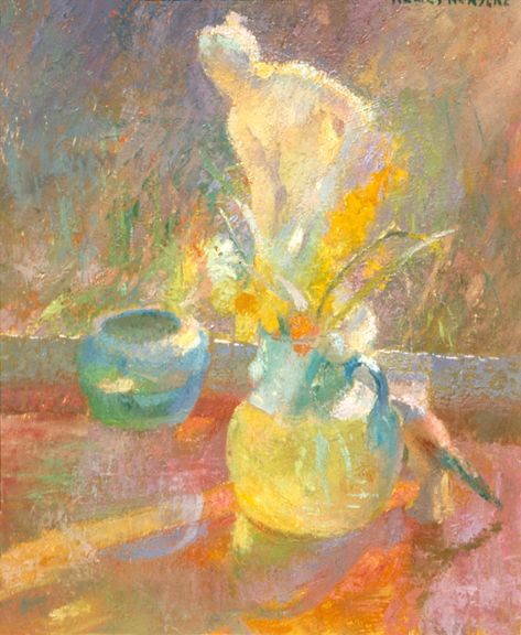 Henry Hensche Paintings, Henry Hensche, Sculpture Sketch, Colorist Art, Painting Teacher, Still Life Artists, Art Still Life, Virtual Art, Antique Illustration