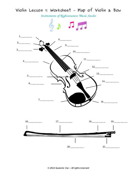 Violin Parts Worksheet, Numbers In Word Form, Violin Teaching, Violin Teacher, Violin Parts, Piano Classes, Violin Bow, Violin Lessons, Learn Violin