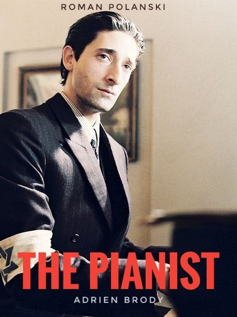 The Pianist Poster, Youtube Pic, The Pianist, Posters Minimalist, Adrien Brody, Film Posters Minimalist, Roman Polanski, Humphrey Bogart, Film Posters