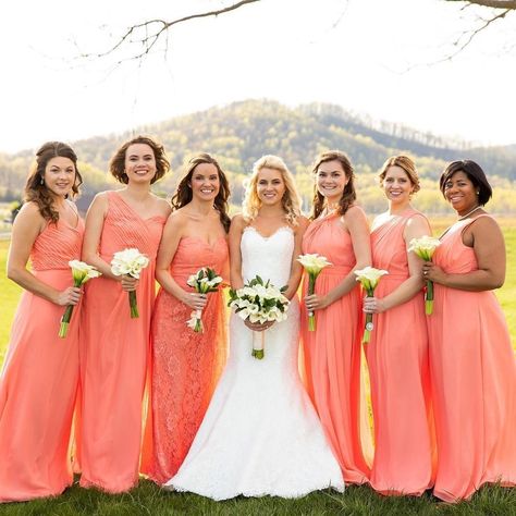 Peach Pink Bridesmaid Dresses, Coral Bridesmaid Dresses Beach, Coral Peach Bridesmaid Dresses, Peach Color Bridesmaid Dresses, Coral Bridesmaid Dresses Long, Bridesmaid Dresses Coral, Bridesmaid Dresses Beach, Gowns Wedding Guest, Romantic Bridesmaid Dresses