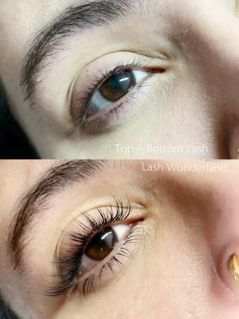 Top And Bottom Lashes Natural, Partial Eyelash Extensions, Natural Wet Eyelash Extensions, Top And Bottom Eyelash Extensions, Natural Bottom Lash Extensions, Lash Extensions Top And Bottom Natural, Downturned Eyelash Extensions, Natural Top And Bottom Lash Extensions, Eyelash Extensions Top And Bottom Lashes