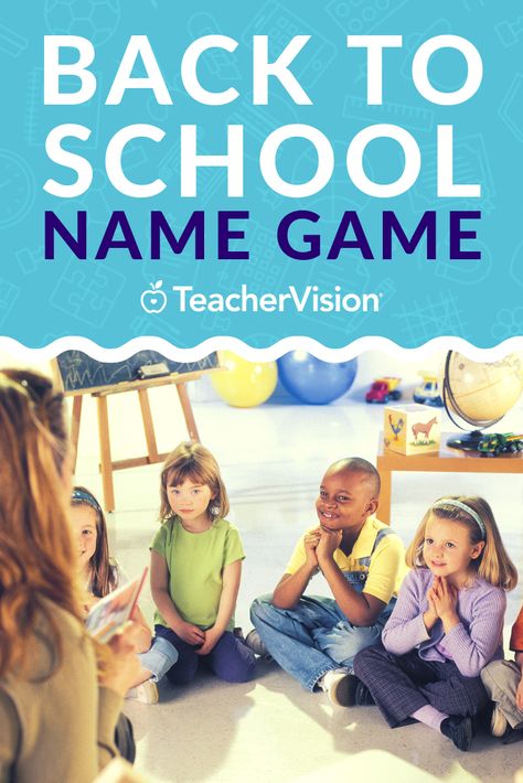 This name game for kids will help you get to know each other in the first week of school. Name games and ice breakers for kids help children feel connected in the classroom. Use this name game for your circle time activity! #namegame #icebreakers #circletime Name Game For Preschoolers, Name Game Kindergarten Circle Time, Preschool Get To Know You Games, First Week Of Preschool Activities Circle Time, Ice Breakers For Preschoolers, Name Games Preschool Circle Time, Learning Name Games For Kids, Name Game For Kindergarten, Kindergarten Getting To Know You Games