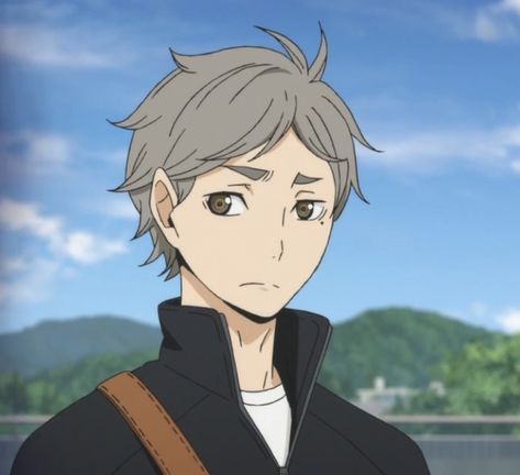 haikyuu!! — suga Suga Haikyuu Icon, Sugawara Pfp, Suga Haikyuu, Rachel Aesthetic, Sugawara Haikyuu, Kōshi Sugawara, Haikyuu Nekoma, Sugawara Koushi, Kin List