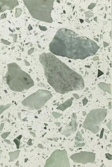 Green Terrazzo Countertop, Green Terrazzo Bathroom, Green Terrazzo Texture, Green Terrazzo Floor, Terrazo Flooring, Terazzo Floor, Green Concrete, Green Terrazzo, Terrazzo Texture