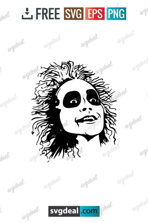 Free SVG Files Horror Movie Svg Files Free, Beetlejuice Svg Free, Beetlejuice Svg, Billy Butcherson, Scary Drawings, Cricut Shirts, Free Cricut, Fall Cookies, Cricut Craft