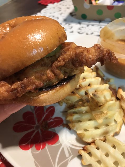 Copycat Chick-fil-A sandwich and sauce: January 9, 2021 Chickfila Sandwich, Chick Fil A Sandwich, Copycat Chick Fil A, January 9, Chick Fil A, Healthy Breakfast Recipes, Healthy Breakfast, Breakfast Recipes, Sandwiches