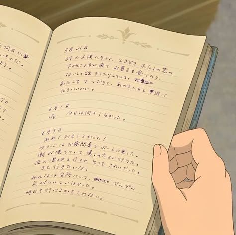 Studio Ghibli Study Aesthetic, Reading Anime, Ghibli Core, Japanese Handwriting, Anime Widget, Anime Nature, Marnie Was There, When Marnie Was There, Ghibli Aesthetic