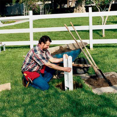 How to Install an In-Ground Flagpole - This Old House Fence Drawing, Fence Diy, Drawing Ideas Creative, Privacy Fencing, Vinyl Board, Stone Fence, Green Fence, Fencing Ideas, Living Fence