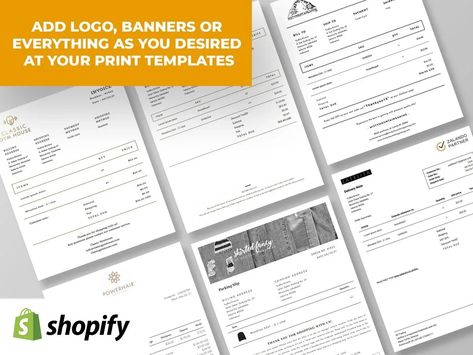 I will create custom shopify invoice or packing slip template in order printer Order Template, Email Notification, Packing Slip, Website Maintenance, Party Apps, At Home Gym, Hello There, Print Templates, Graphic Designer