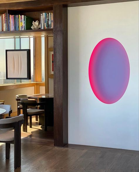 James Turrell, Lucio Fontana, Lamp Diy, Home Inspo, Apartment Decor Inspiration, Summer Home, Diy Interior, Pink Summer, Minimalist Decor