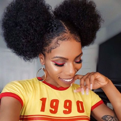 Afro Puff Hairstyles, Afro Ponytail, Puff Ponytail, Afro Puffs, Synthetic Curly Hair, Curly Hair Ponytail, Bun Hair Piece, Hair Puff, Chignon Hair