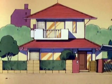 Crayon Shin Chan, House Blueprints, Architecture Drawing, Crayon, Art Drawings, Japan, Architecture, Outdoor Decor, Drawings