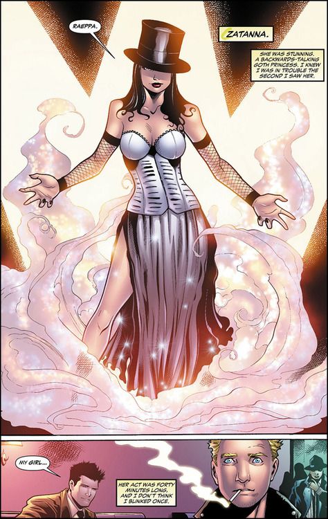 Zatanna - Justice League Dark Zatanna Justice League Dark, Zatanna Dc Comics, Zatanna Zatara, Justice League Dark, Black Canary, Green Arrow, Detective Comics, Comics Girl, Marvel Vs