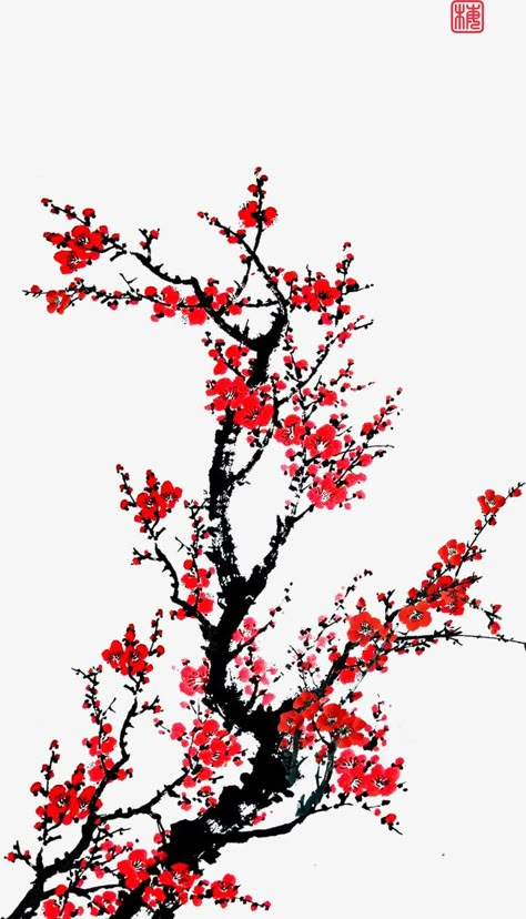 flowers,flower,grass,plant,petal,flowers and trees,plum flower,trees,plum,flowers,flowers,plum clipart,flower clipart Flower Trees, Cherry Blossom Painting, Chinese Art Painting, Japanese Drawings, Cherry Blossom Art, Japanese Art Prints, Plum Flowers, Japanese Artwork, Cherry Blossom Tattoo