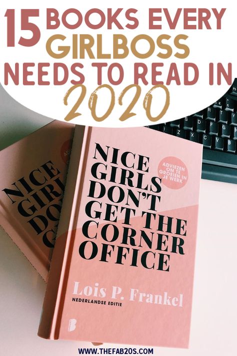 15 Amazing Books Girlbosses should read! These girlboss books are amazing and should be . on your TBR stack for 2020! Must read books 2020. Books for career woman #books #girlboss Girlboss Books, Girl Boss Book, Must Read Books, Books To Read For Women, Amazing Books, Books You Should Read, Personal Development Books, Neuer Job, Career Woman