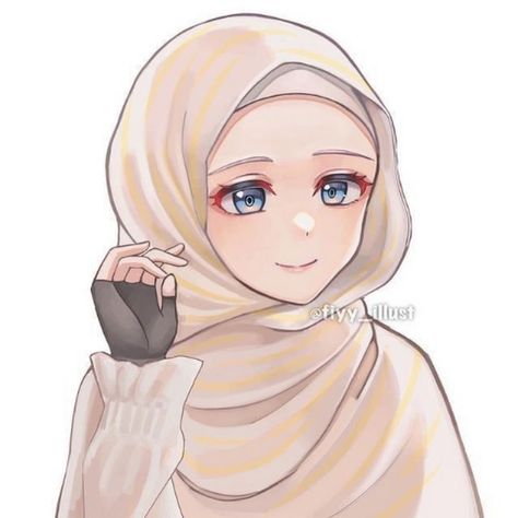 Hijabi Anime, Hijab Drawing, Islamic Cartoon, Anime Muslim, Hijab Cartoon, Comic Art Girls, Cute Art Styles, Girls Cartoon Art, Anime Drawings Boy