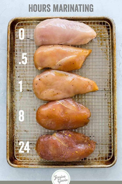 A guide to marinating and how the culinary process works. If done properly food will taste more flavorful on the surface and inside. #cooking101 #marinade Gf Dinners, Chicken Breast Instant Pot, Chicken Breast Crockpot, Marinate Chicken, Chicken Breast Crockpot Recipes, Marinated Chicken Thighs, Crockpot Chicken Breast, Marinating Chicken Breast, Chicken Pot Pie Recipe